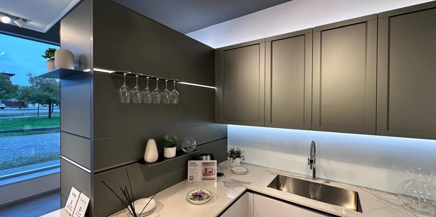 Cucina Lounge Convivio — Veneta Cucine Palazzolo sull'Oglio