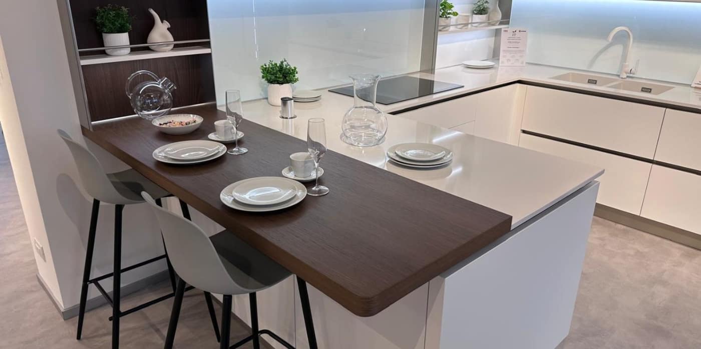 Cucina Oyster — Veneta Cucine Palazzolo sull'Oglio