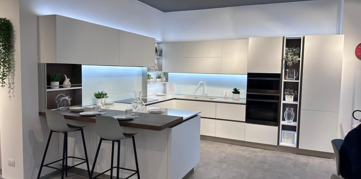 Cucina Oyster — Veneta Cucine Palazzolo sull'Oglio
